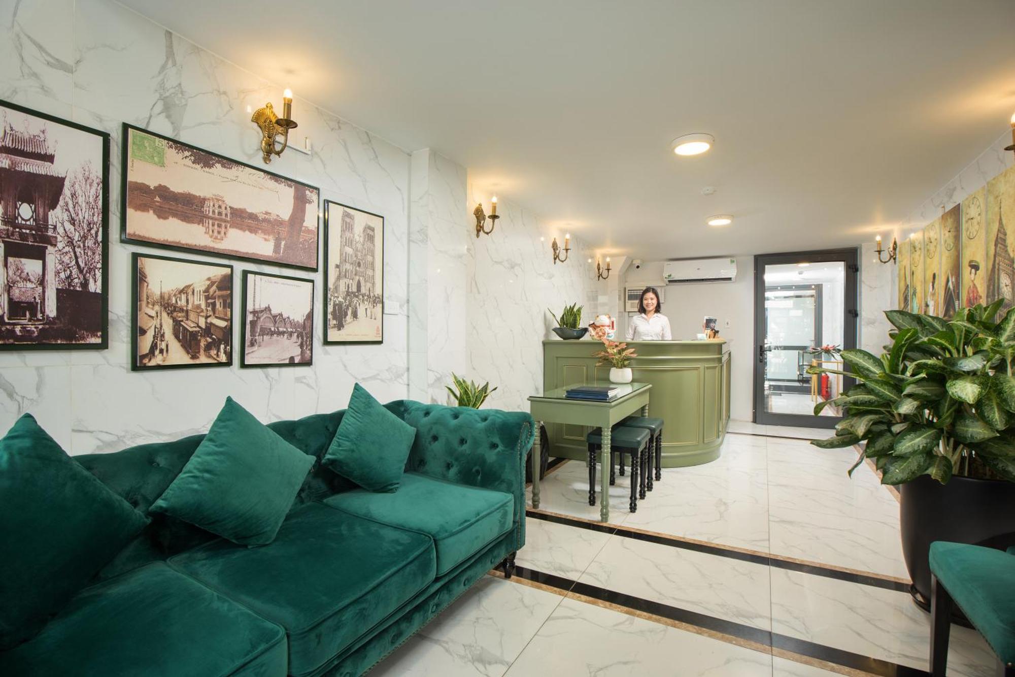 Gatsby Central Hotel Hanoi Bagian luar foto