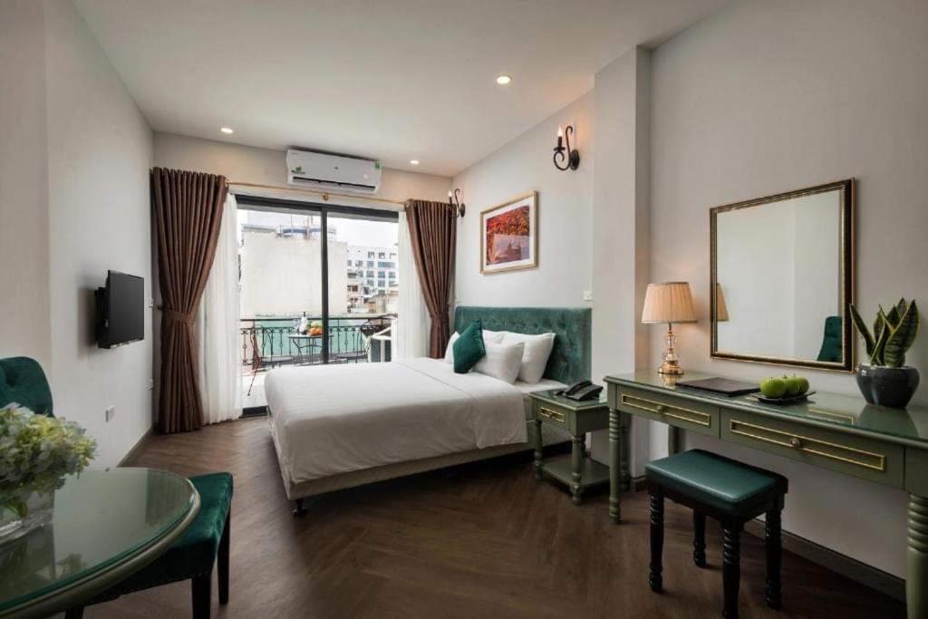 Gatsby Central Hotel Hanoi Bagian luar foto